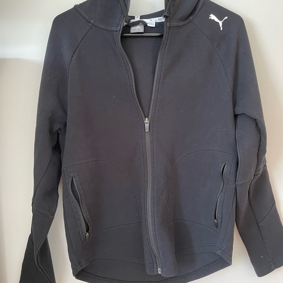 Puma Black Zip-Up - Picture 1 of 3